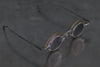 Rigards X ZIGGY CHEN joint work copper titanium aluminum detachable double-layer sunglasses RG1911 collection RG-RG1911CU-JINYINQHUI gold + silver frame transparent + light gray film